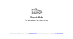 Desktop Screenshot of maison-italie.org